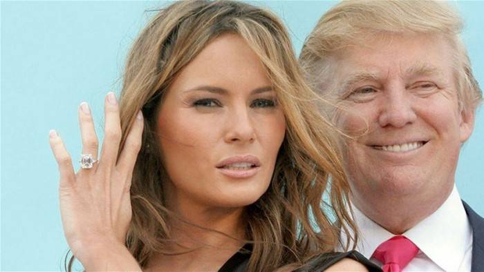 الفضائح تلاحق دونالد ترامب... والسبب هذه المرة خاتم ميلانيا الماسي
