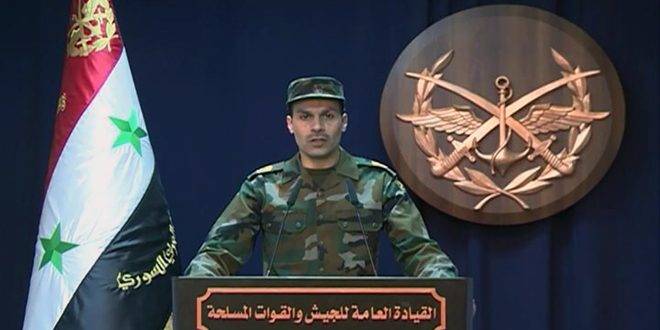 بيان هام للجيش السوري والقوات المسلحة.. إليكم التفاصيل