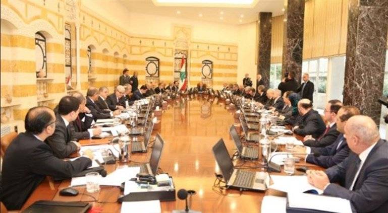 مجلس الوزراء يجتمع بعد ظهر الخميس في القصر الجمهوري