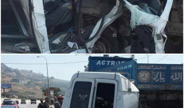 بالصورة.. قتيل بحادث سير مروع عند مفرق بعبدا !