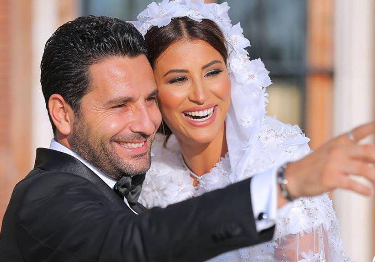 بالصورة- هكذا احتفل وسام بريدي وريم بعيد الحب!