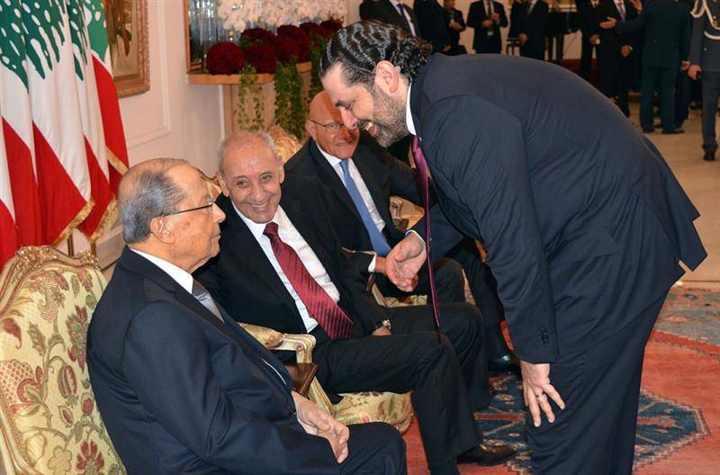 عون - بري - الحريري 