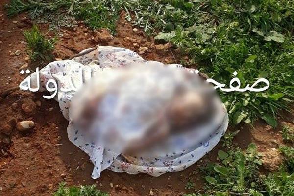 العثور على جثة طفل حديث الولادة في منطقة الليلكي