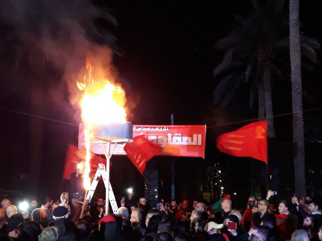 احتفال للأحزاب اللبنانية بالذكرى ال 33 لتحرير مدينة صيدا من الاحتلال الصهيوني
