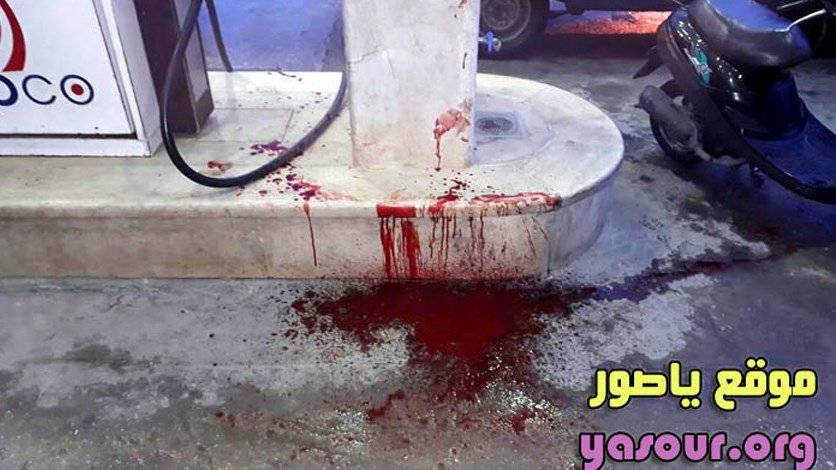 بالصور- في الزرارية... اختلفا على تعبئة البنزين فأطلقَ النار عليه