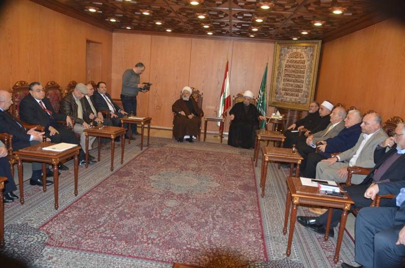 قبلان استقبل وفد إتحاد المؤسسات التربوية الخاصة