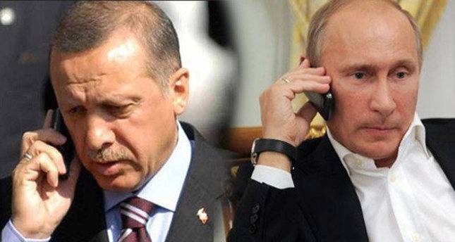 تفاصيل مكالمة بوتين وأردوغان حول عفرين