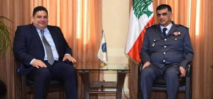 اللواء عثمان استقبل رئيس الجامعة الانطونية ورئيس بلدية جونية
