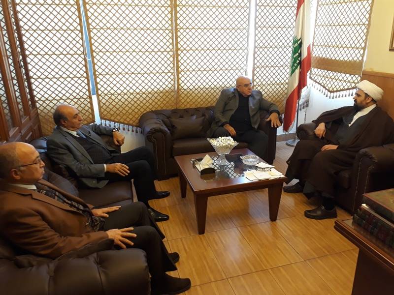 أحمد قبلان التقى حمدان: على اللبنانيين التمسك بالوحدة والسيادة بمواجهة العدو وأطماعه