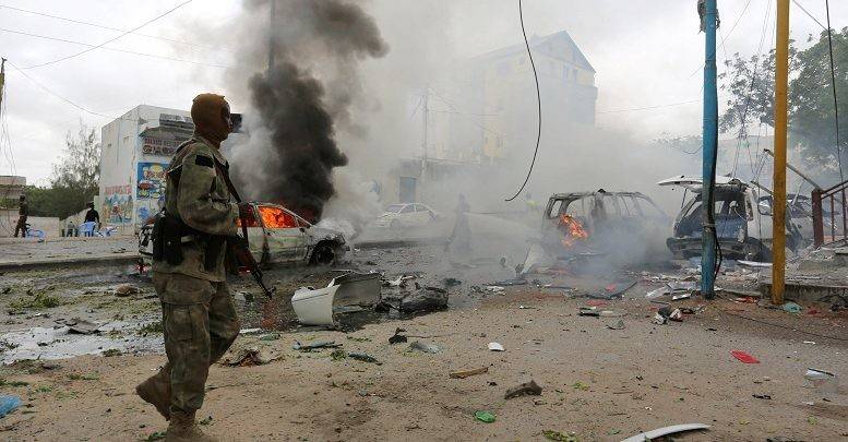 18 قتيلاً في تفجيرين قرب القصر الرئاسي في مقديشو
