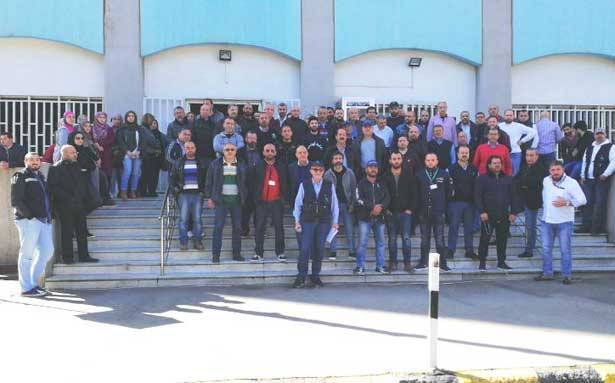 عمّال ومُستخدمو «أوجيرو» واصلوا إضرابهم
إسطفان : سنتجه يوم الإثنين الى الوسط التجاري
للإعتصام أمام وزارتي الماليّة والإتصالات