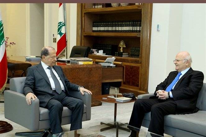 عبيد يزور عون في بعبدا