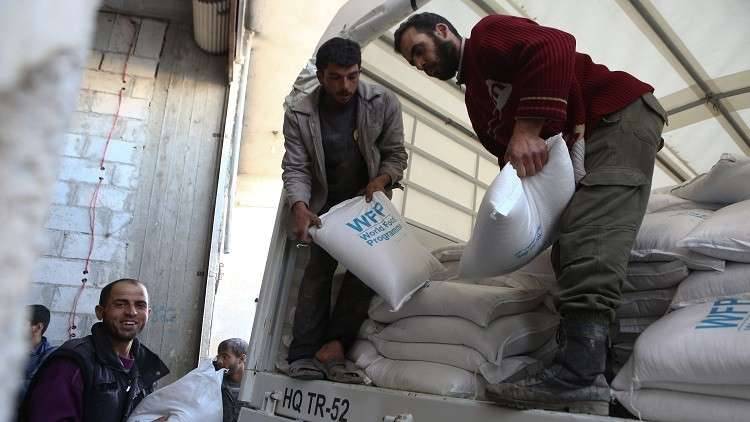 الأمم المتحدة: 45 شاحنة مساعدات جاهزة للتوجه إلى الغوطة الشرقية