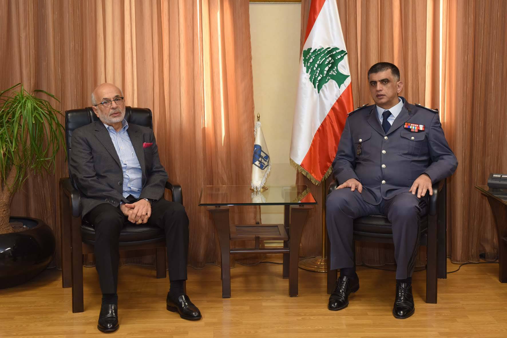 عثمان عرض الاوضاع مع شهيب