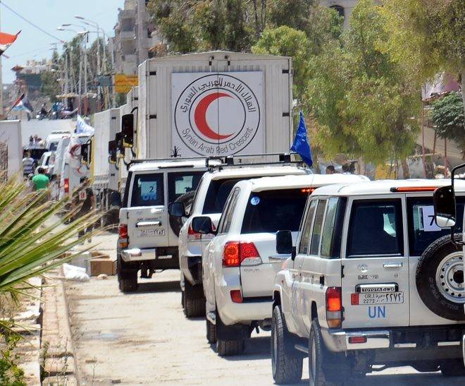 يونيسف: قافلة مساعدات "قد تدخل" الغوطة الأحد المقبل