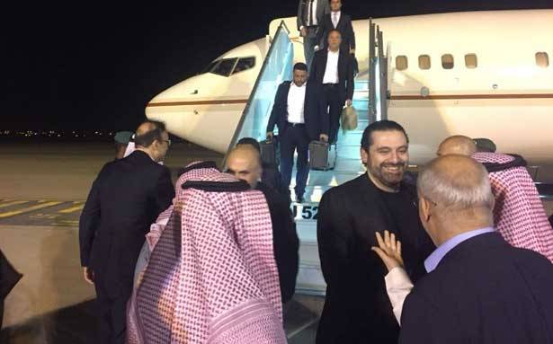 العلم السعودي والعلم اللبناني