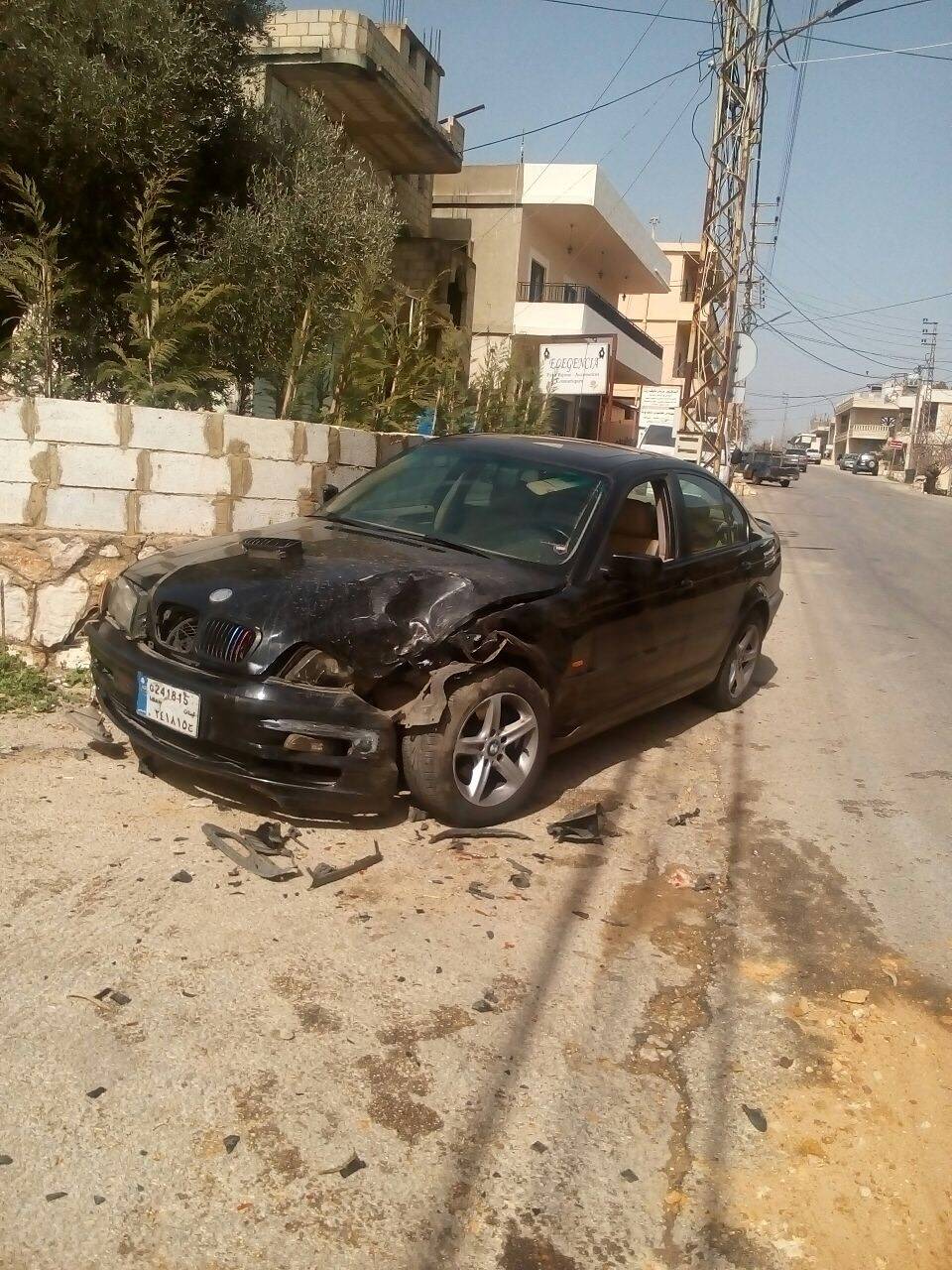 جريحان بحادث سير على طريق القليعة