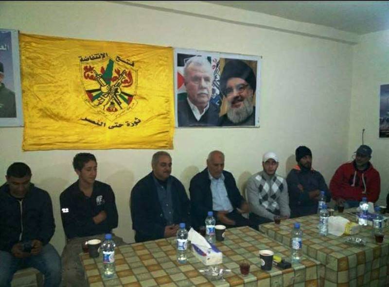 فتح الانتفاضة والصاعقة في البداوي بحثا في أوضاع الفلسطينيين في المخيمات