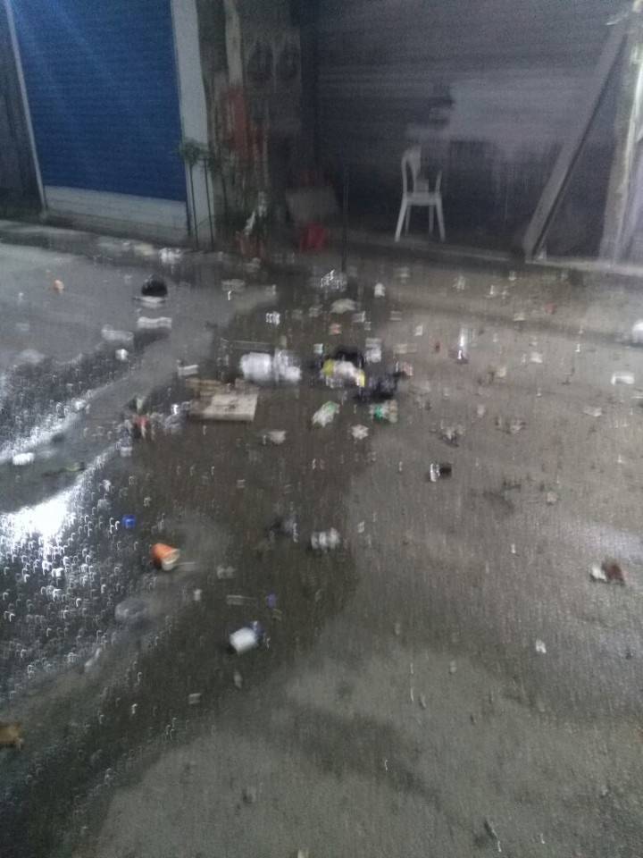 جريح بانفجار قنبلة صوتية ليلاً في عين الحلوة