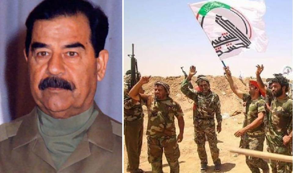 كما فعل صدم حسين مع الشيعة في العراق
هكذا يفعل الحشد الشعبي الشيعي مع سنة العراق