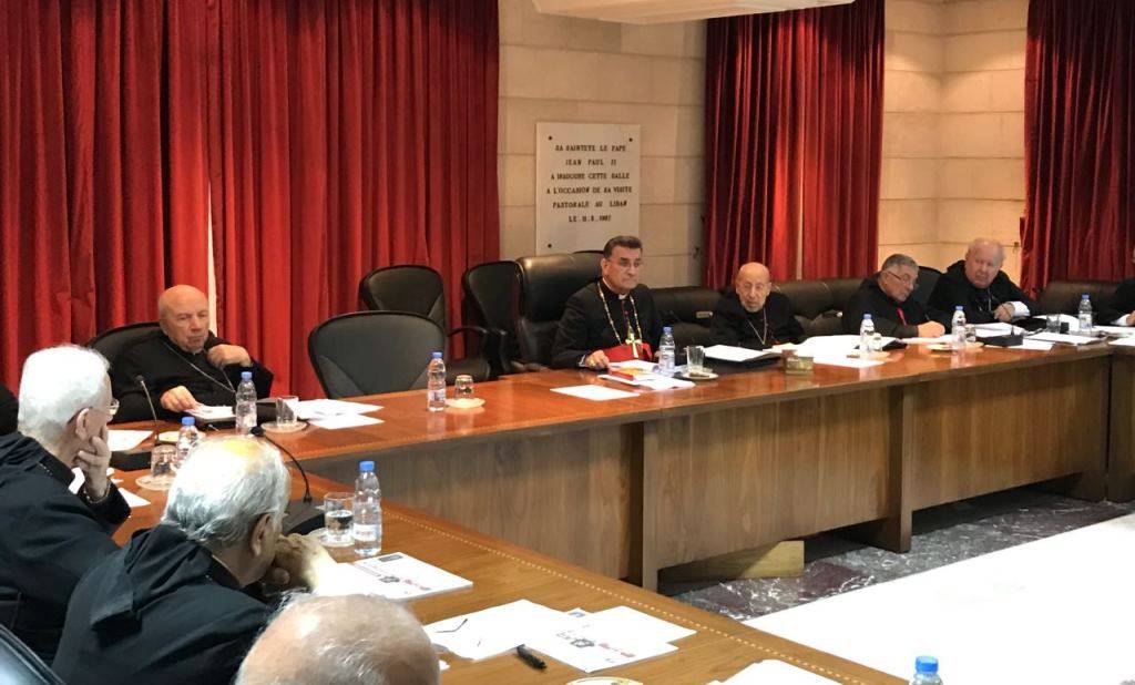 بدء الاجتماع الشهري لمجلس المطارنة الموارنة برئاسة الراعي