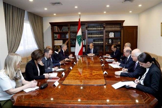 الرئيس عون : لتحرك دولي يسهل عودة تدريجية للنازحين السوريين الى المناطق الامنة