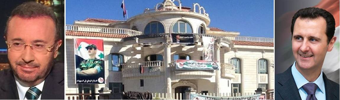 فيصل القاسم : لن اسكن قصري وبعد سنة لن يسكن الاسد قصره