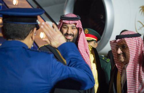بالصور: محمد بن سلمان يصل إلى لندن في زيارة رسمية