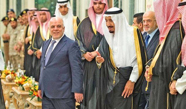 ماذا أهدى الملك سلمان للعبادي بعد مباراة السعودية والعراق؟