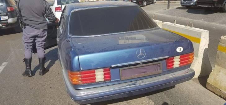 مفرزتا سير الجديدة والضاحية حجزتا سيارتين مخالفتين للقانون