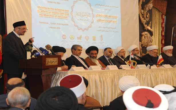 «تجمع العلماء المسلمين» شارك في سوريا
في ندوة «انتصارات محور المقاومة»