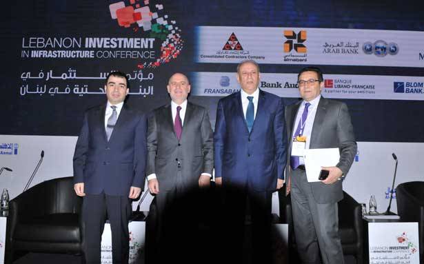 «مُؤتمر الإستثمار في البنى التحتيّة» أنهى أعماله
طــرح مشاريع المطـــار و«الكهرباء» و«الطاقة»
ومُناقشة خيارات التمويل من القطاع الخاص