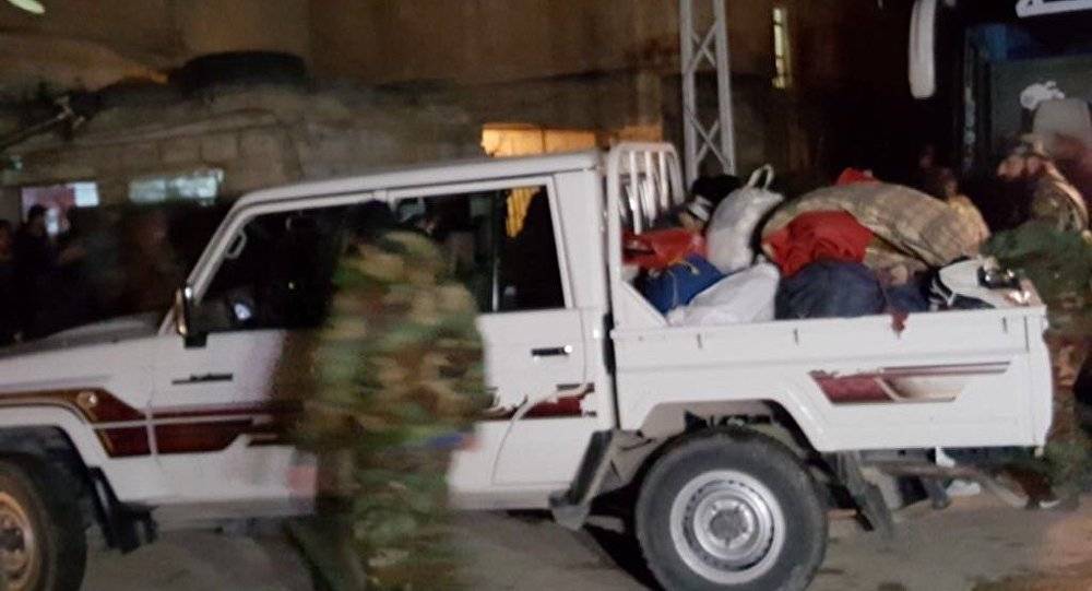 كم عدد المسلحين الذين سيخرجون من الغوطة في وقت لاحق؟