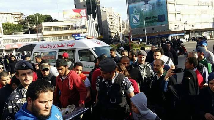 إصابة 4 أشخاص في حادث صدم في طرابلس خلال اعتصام أهالي الموقوفين الإسلاميين