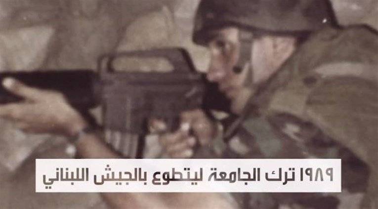 بالفيديو - مرشّح للانتخابات النيابية في البذة العسكرية