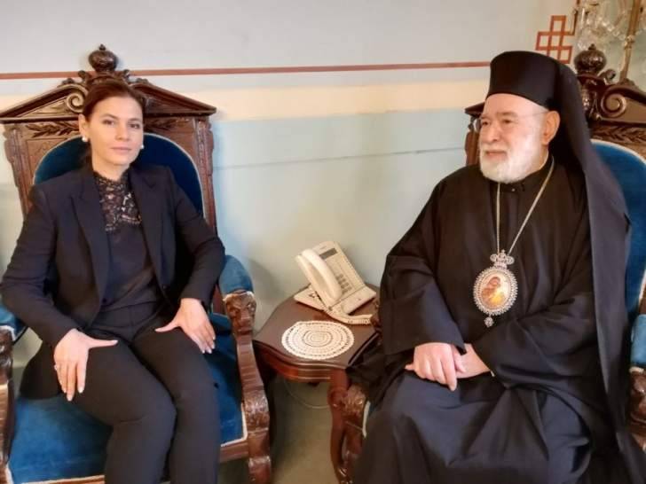 ستريدا جعجع زارت عودة معزية باسم رئيس القوات