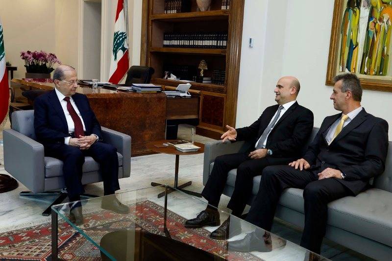 عون التقى ابي رميا ورئيس الرابطة المارونية