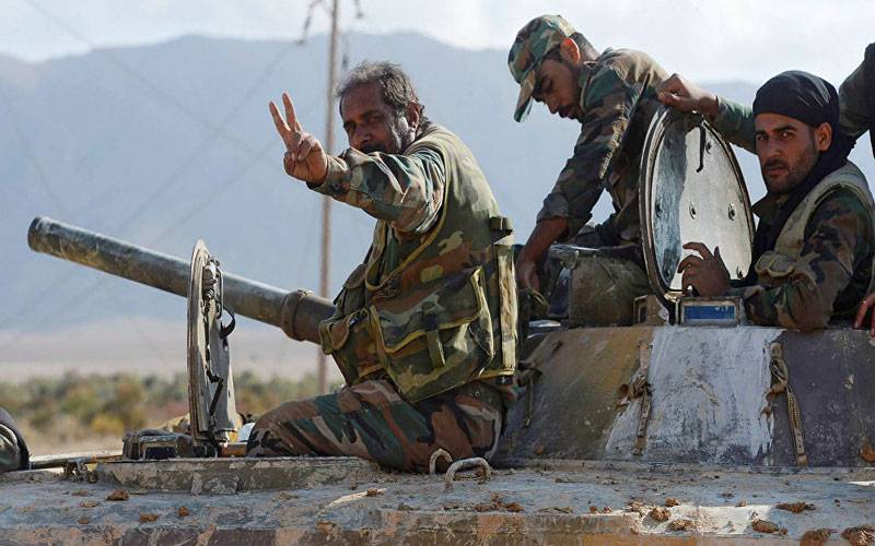 الجيش السوري بات على مشارف بلدة حمورية في الغوطة الشرقية
