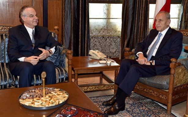 إستقبل عدوان ووفداً قضائياً
 بري : المجلس سيعمل كلّ جهده
لإقرار الموازنة قبل مطلع نيسان