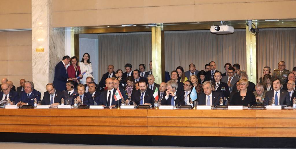 الوزير البريطاني بيرت خلال مؤتمر روما2: دعم اضافي بقيمة 13 مليون دولار للقوات المسلحة اللبنانية