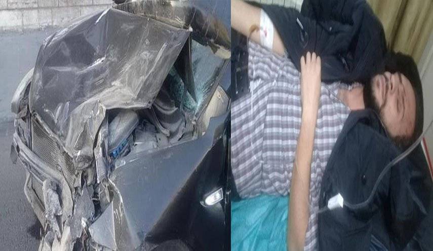 ممثل سوري يتعرض لحادث سير في دمشق!!
