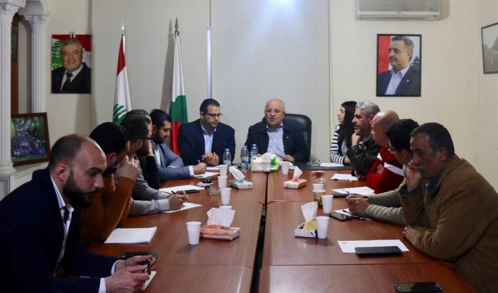 الديمقراطي اللبناني بحث في آلية مواكبة الاستحقاق الانتخابي اعلاميا