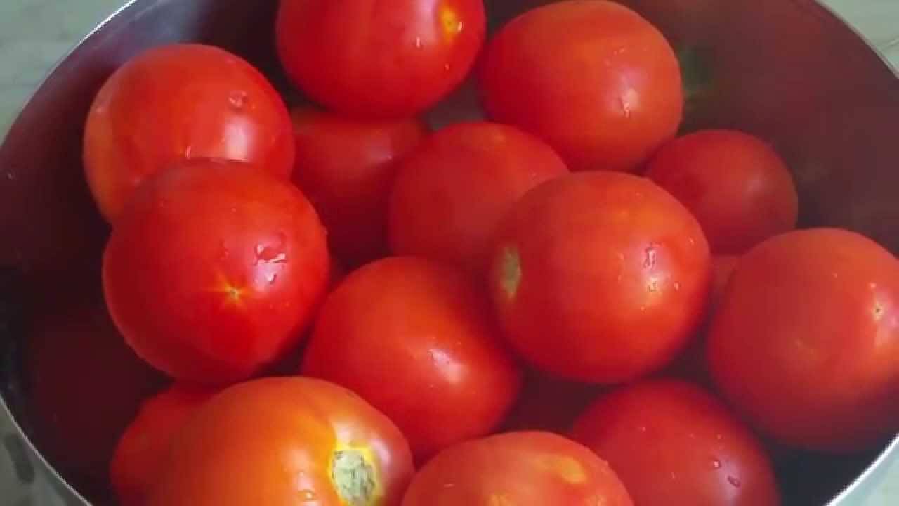 بالفيديو- احفظ الطماطم سنة بدون ثلاجة او تجميد !!
