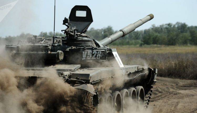 بالصور:دبابات “تي-72” تدخل المعركة بالقرب من دمشق