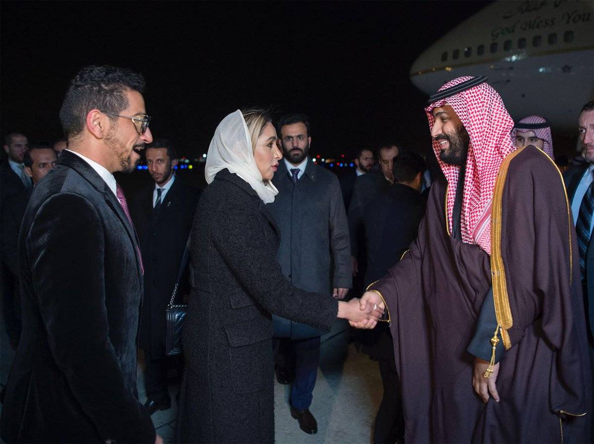 وصول بن سلمان الى واشنطن
