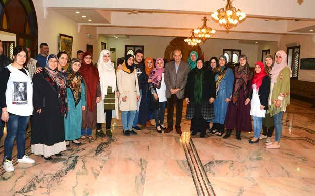 إستقبالات رئيس المجلس في المصيلح