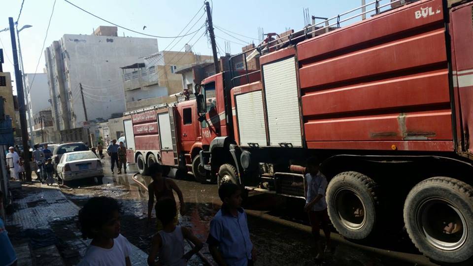 الدفاع المدني: إخماد حريق داخل مستودع للاحذية في برج البراجنة