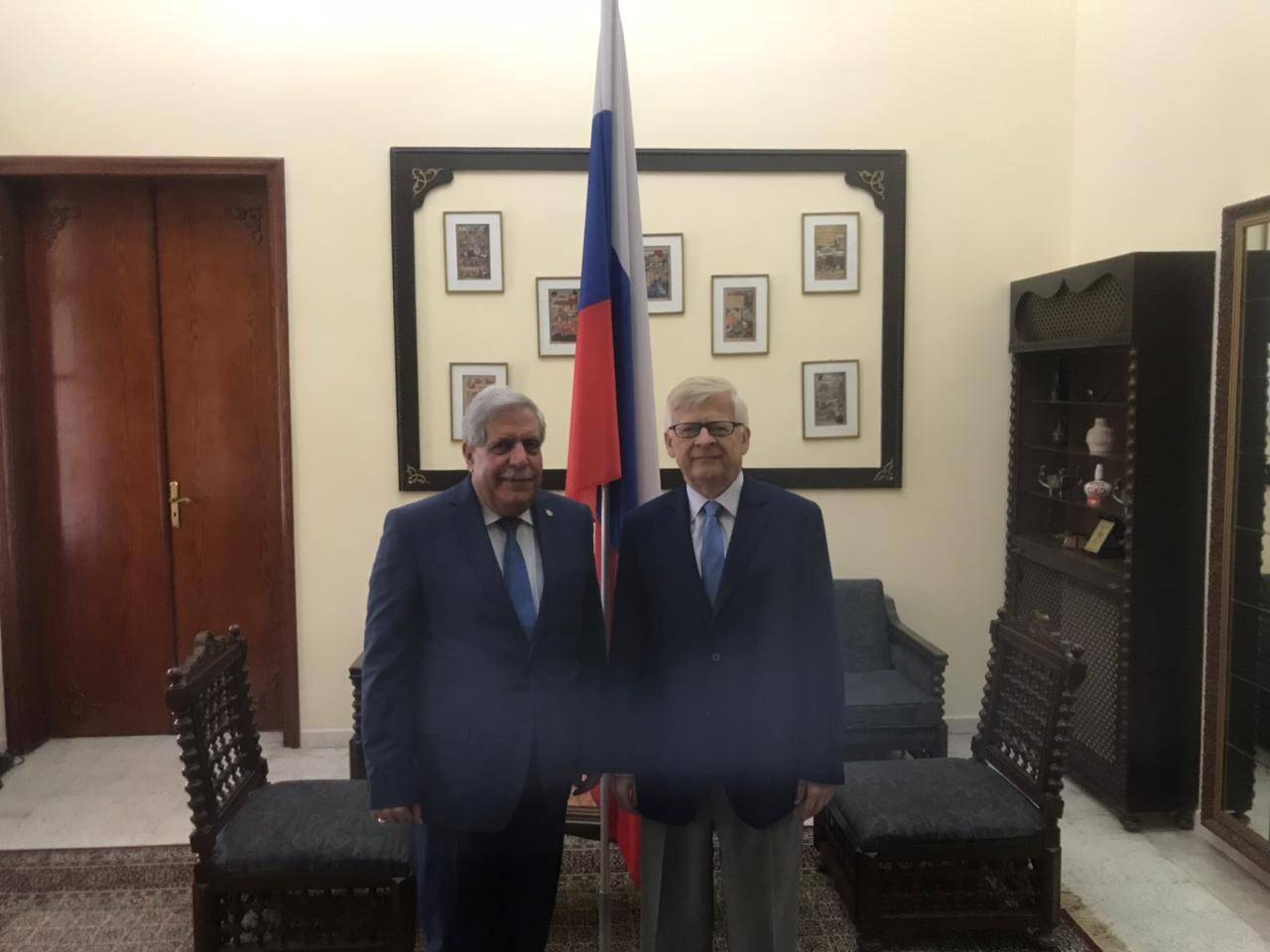 الداود زار زاسبكين مهنئا بفوز بوتين: روسيا مستهدفة من الغرب