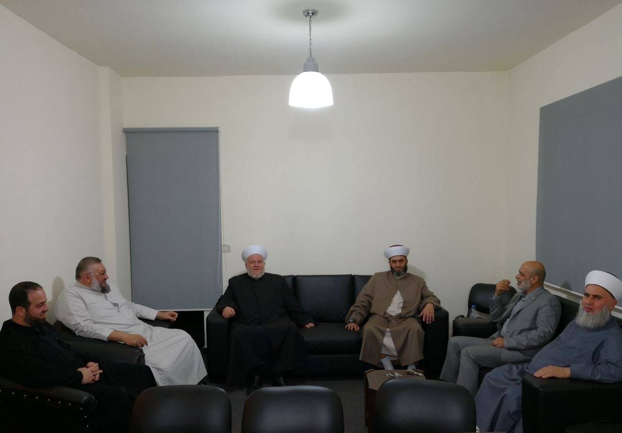 حمود إلتقى هيئة العلماء في صيدا وكوادر الجماعة