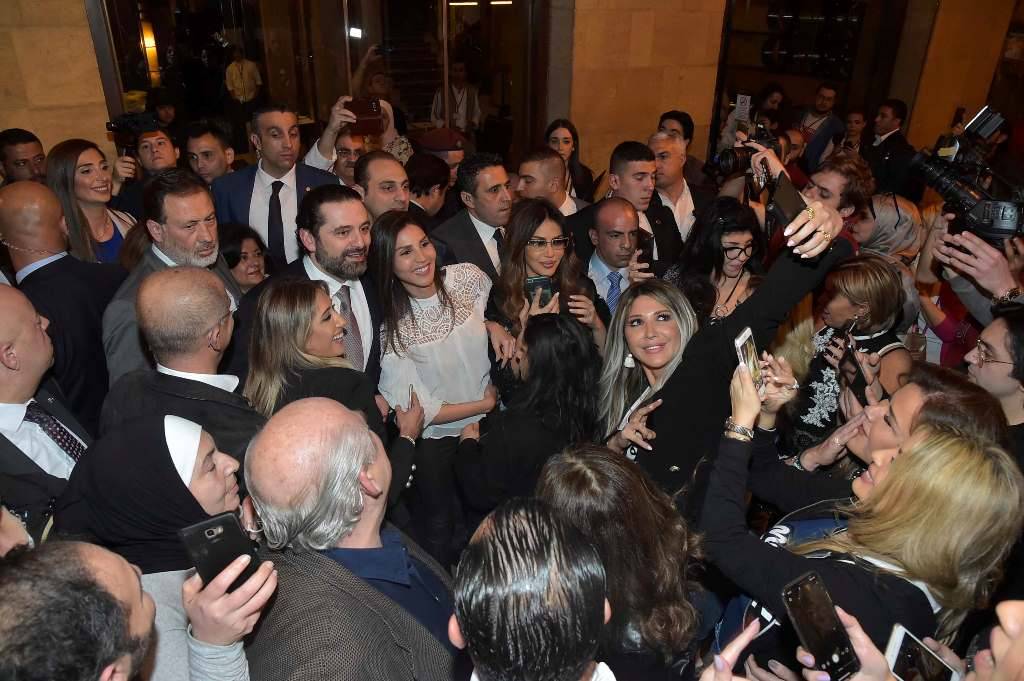 الحريري افتتح مهرجان بيروت أم الدنيا